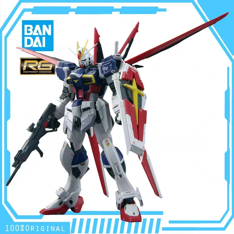 

In Stock BANDAI ANIME RG 1/144 ZGMF-56E2/a FORCE IMPULSE GUNDAM SPEC2 Assembly Plastic Model Kit Action Toys Figures Gift