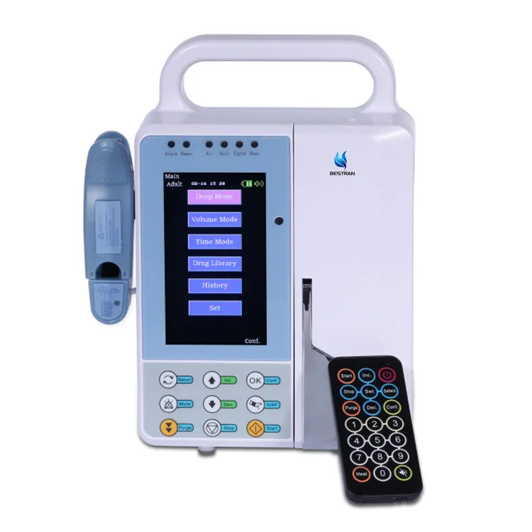 BT-IP900 remote control LCD hospital equipment medical IV drip transfusion infusion pump