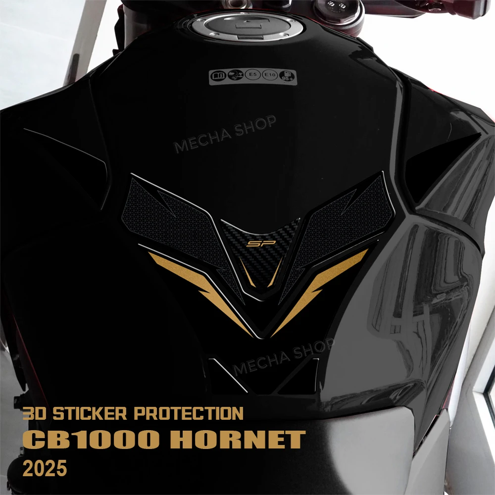 Para honda hornet cb1000 cb 1000 sp acessórios da motocicleta 3d resina cola epoxy tanque almofada proteção adesivo