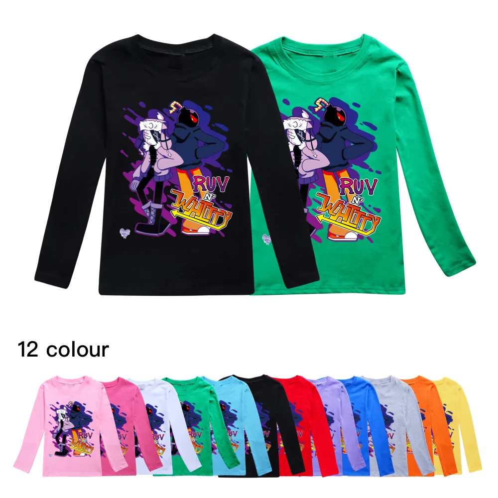 

Friday Night Funkin 3D Kids T-shirt Streetwear Toddler Girl Hip Hop Tops Tee Fashion Baby Boys Funny Summer Long Sleeve Clothes