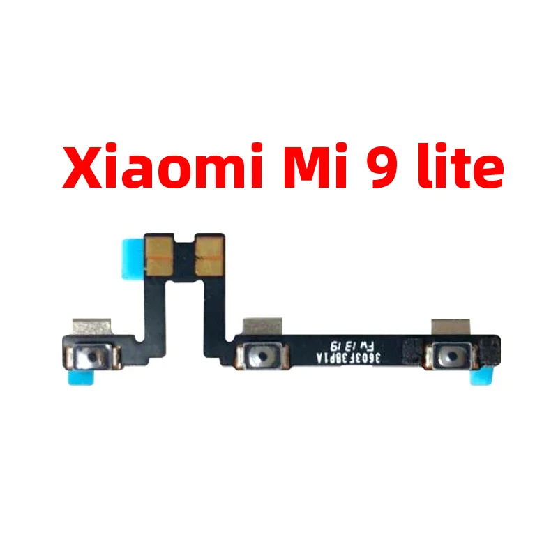 For Xiaomi Mi 9 lite Power ON OFF Volume Camera Key Button Switch Flex Cable Replacement