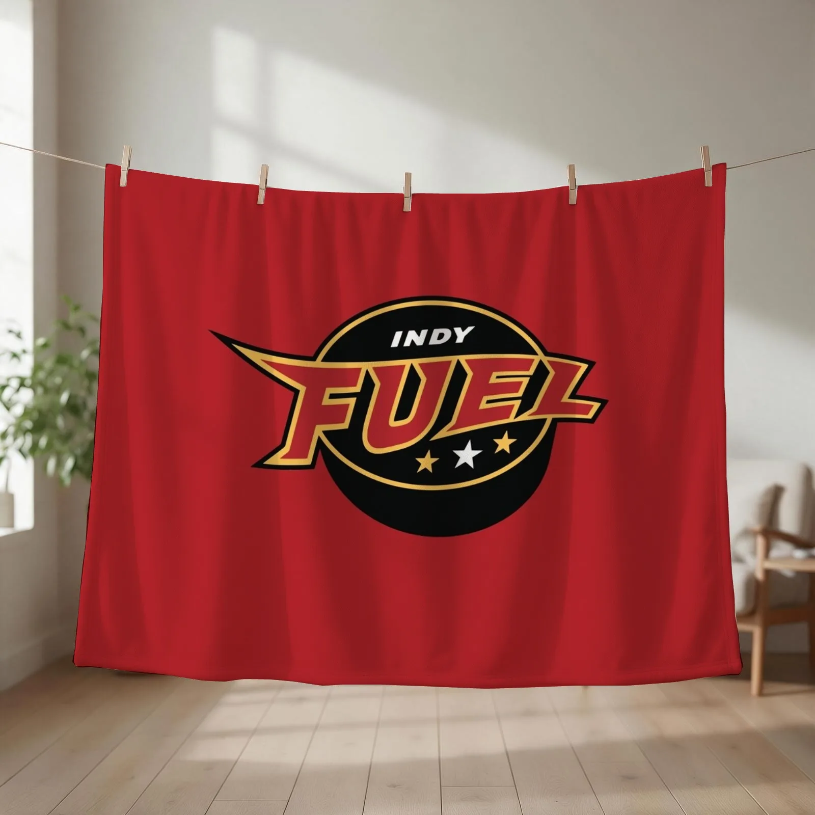Fuel-Indy Throw Blanket Retros For Baby Personalized Gift funny gift Blankets