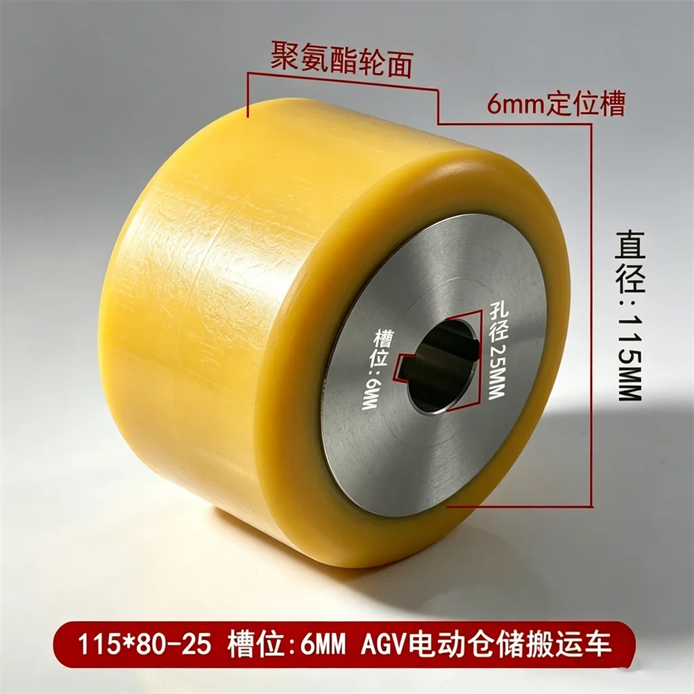 Heavy-Duty Wheel for Material Handling Carts Durable Casters for Industrial Use