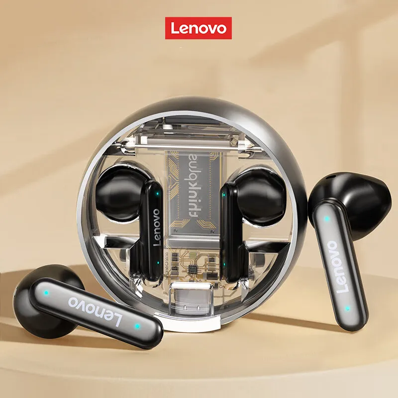 Lenovo-Bluetoothワイヤレスヘッドセット,lp8 proヘッドセット,v5.2,hifiステレオ,低遅延,音楽イヤフォン,ゲームモード