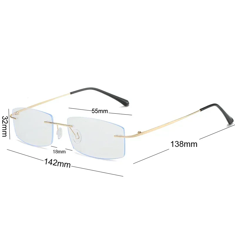 Unisex High Definition Business Myopia Glasses Women Men Antiblue Light Minus Sight Eyeglasses Fashion Optical Spetacles Eyewear