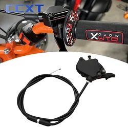 Thumb Throttle Cable Accelerator Handle Assembly For 300cc 50cc-250cc ATV Quad Kart Dirt Bike 7/8 Inch 22mm Handlebar Universal