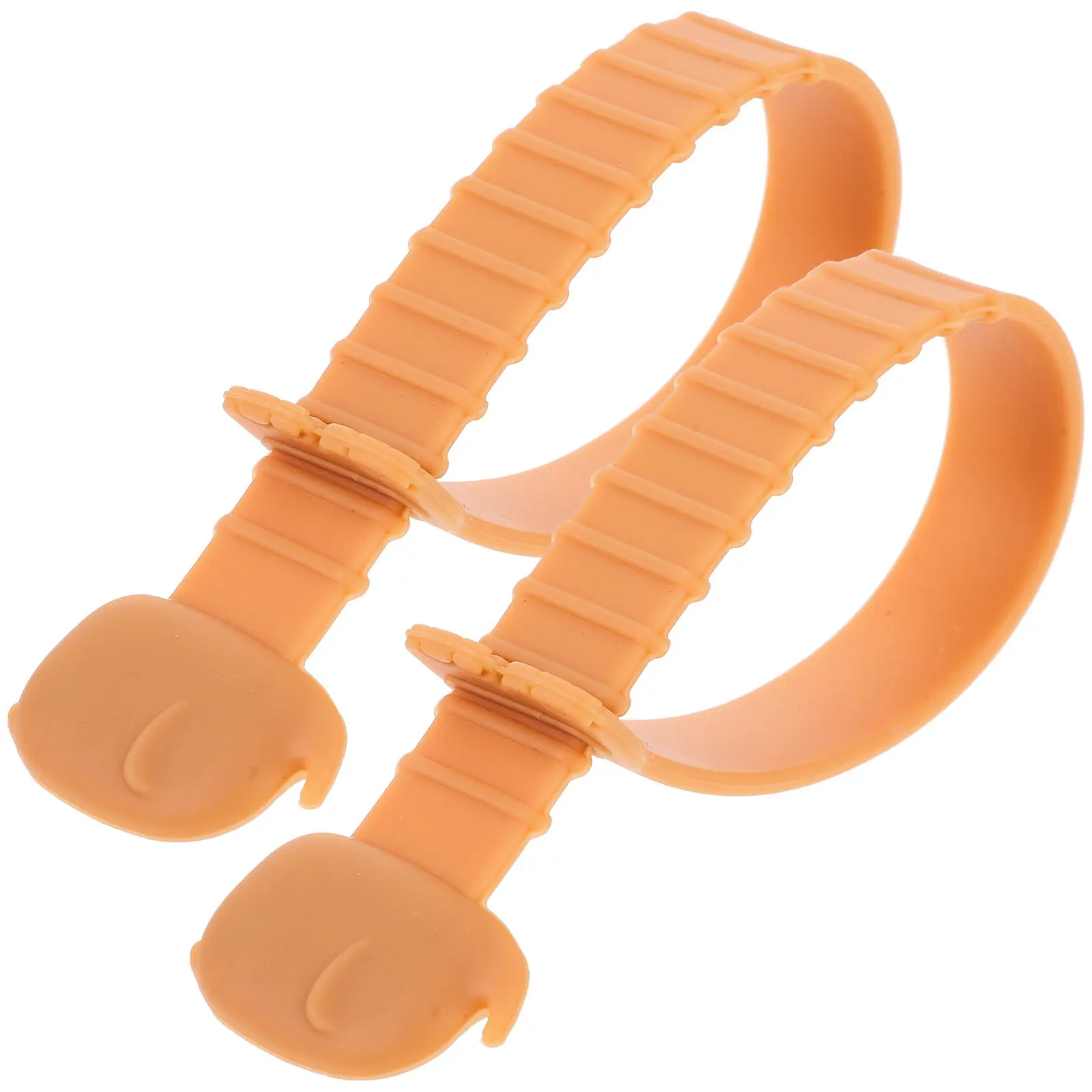 2Pcs Silicone Toilet Seat Lifter for Hygienic Hands-Free Operation Extended Handle Design Easy Install Elderly Kids Friendly