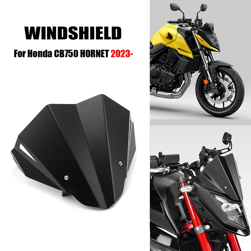 

Motorcycle Windshield Accessories Windscreen Fairing Wind Shield Deflector For HONDA CB 750 HORNET cb750 CB750 Hornet 2023