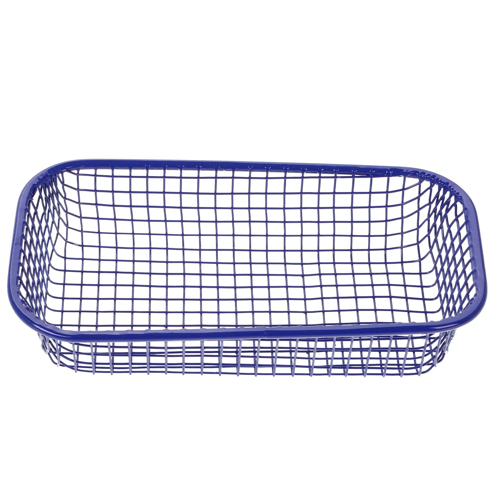 

Iron Storage Basket Wire Tray for Kitchen Living Room Desk Organization Decorative Baskets Chopsticks Holder Shelves Drainage