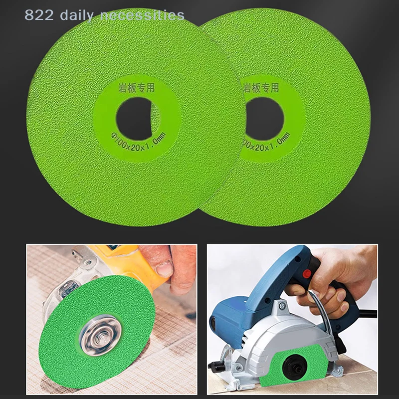 

convenient1PC Super Thin Cutting Disc 4inch/100mm Diam For 100 Angle Grinder Porcelain Glass Ceramic Tile Marble Diamond Saw
