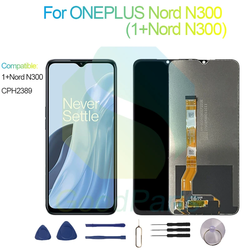 

For ONEPLUS Nord N300 LCD Display Screen 6.56" CPH2389 1+Nord N300 Touch Digitizer Assembly Replacement