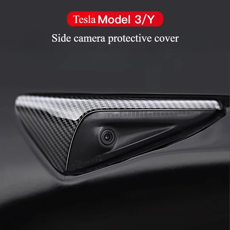 

Подходит для Tesla Model 3/Y, защитный чехол для боковой камеры, новая версия, аксессуары, модифицированные аксессуары для модификации салона автомобиля