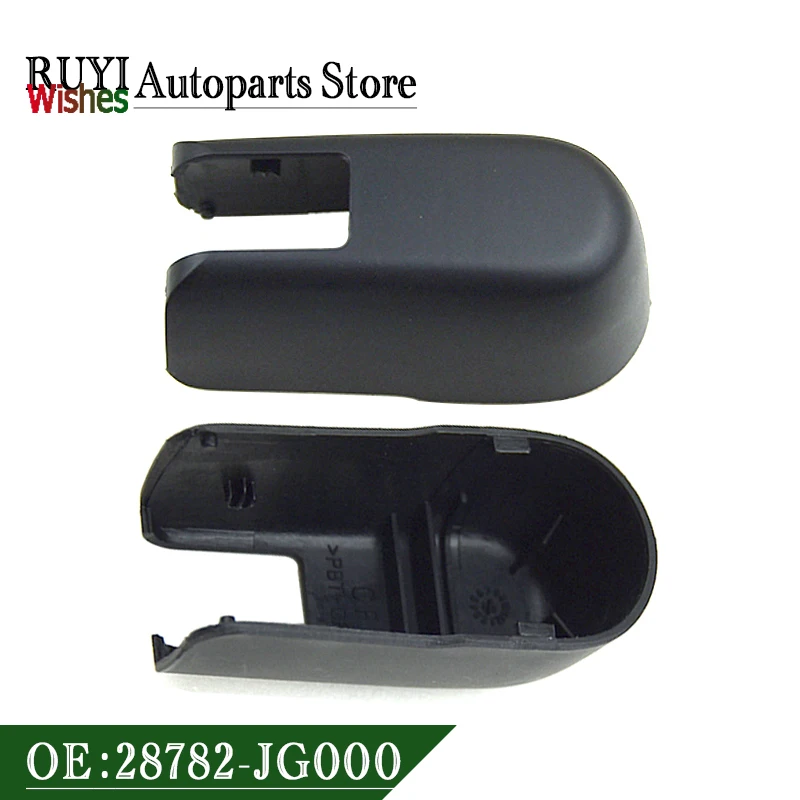 New Rear Window Wiper Arm Nut Cover Cap 28782-JG000 28782JG000 for Nissan Leaf 13-15 Fit Nissan X-Trail 08-13 Nissan March 10-15