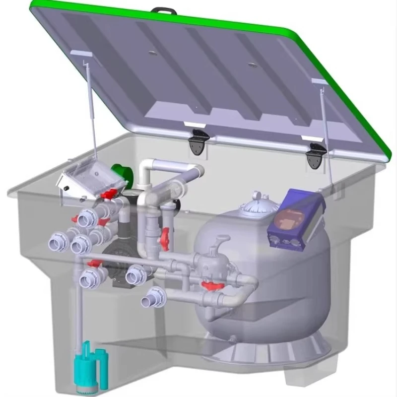 Durable material Easy to install all-in-one machine