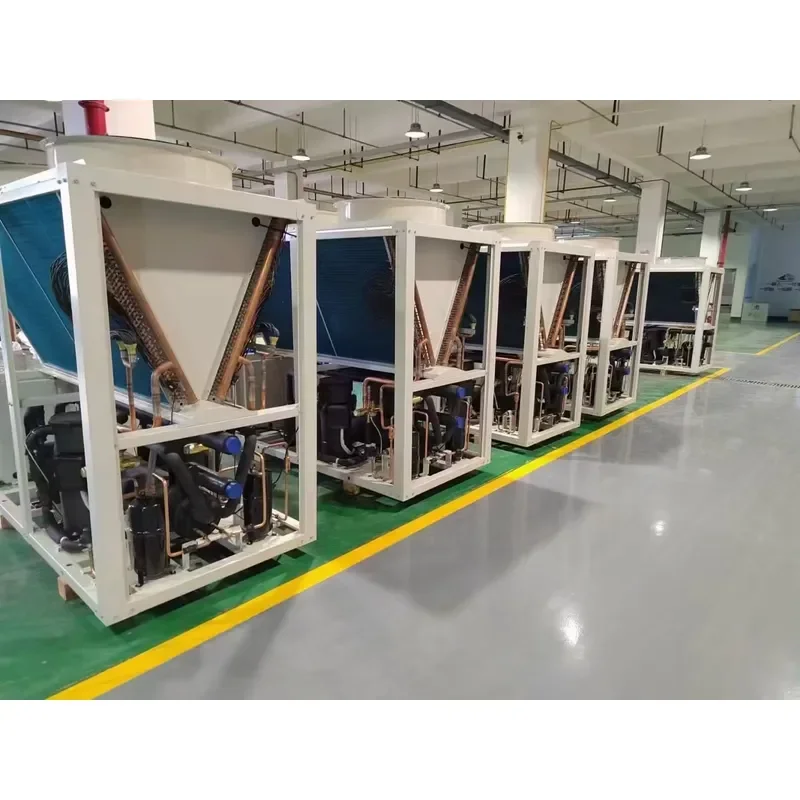 AP01 Free Cooling Inverter Air Cooled Scroll Chiller HVAC Customized Cooling and Heat Pump Modular Air Cooled Chiller for