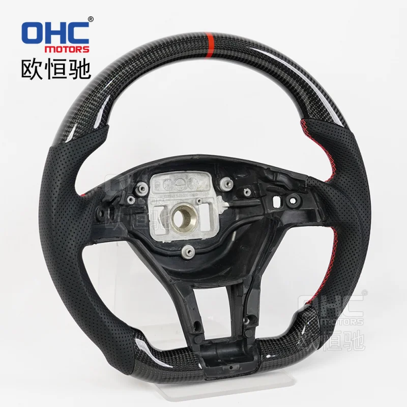 For AMG Mercedes CLA W2040 13-14  ergonomic carbon fiber car steering wheel modification and upgrade