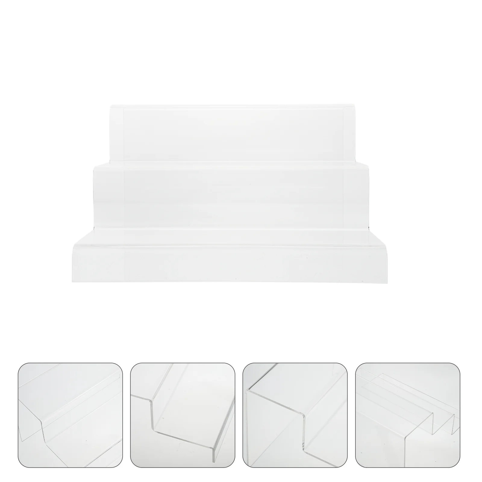 Acrylic Storage Rack Multi Layer Design for Accessories Wallets Glasses Centralized Organization in Home Or Store