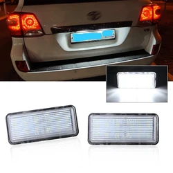 2pcs Error Free LED Car Number License Plate Light For Toyota Land Cruiser 120 Land Cruiser 200 Prado 200 for Lexus LX470 GX470