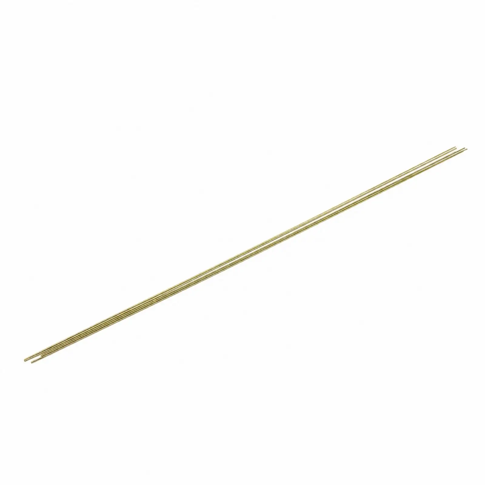 Versatile Brass Connection Rod 20cm Smooth Surface for Precision Miniature Frameworks Craft Fabrication Projects