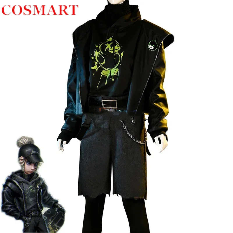 

Game Identity V Mercenary Naib Subedar Cosplay Costume Casual Hip Hop Clothing With Hat Halloween Carnival Uniforms Custom Made