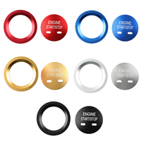 For Chevrolet Holden Equinox Cruze Malibu Trax Impala Traverse Tahoe Suburban Car Start Engine Stop Button Ring Cover Trim