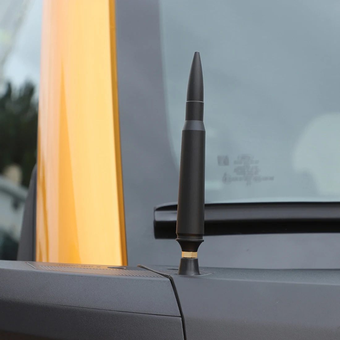 Superior-Car Radio FM Short Antenna 5.7Inch For Ford F150 2009-2022 Bronco 2021 2022 Accessories (Black)