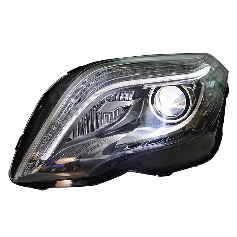 Car Lights for Benz GLK 2013 2014 2015 Headlights GLK200 GLK260 LED Headlamps DRL Dynamic Signal Projector Lens Auto Accessories