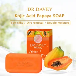 Sabão Papaya Whitening Sabão Hidratante Acne Cleanser para Cuidados Com A Pele Clara Sabão Handmade Kojic Ácido Corpo Pele Limpeza Profunda