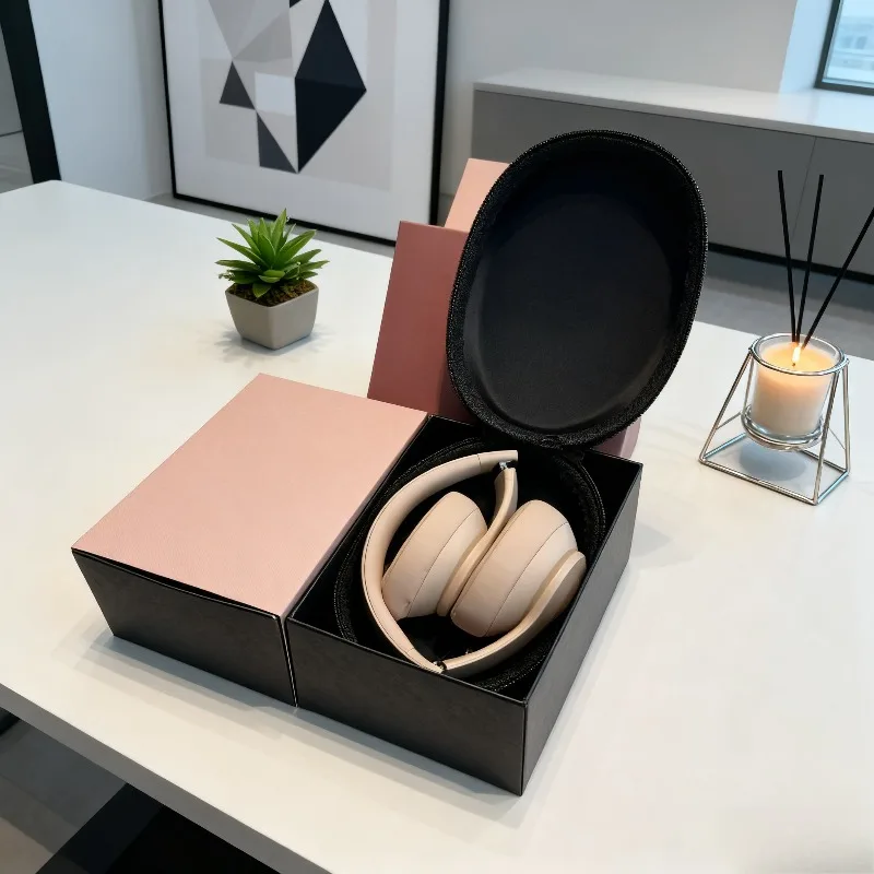 مسجل سماعات بلوتوث لاسلكية ملونة جديدة مثبتة على الرأس من American 4 Beat-s Pro مع نافذة منبثقة