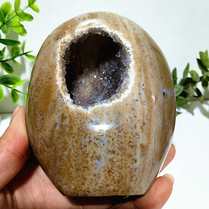 Imagem -02 - Pedra Natural Oceano Jasper Crystal Form Display Home Room Decor Ornamentos Meditação Espiritual Cura Reiki