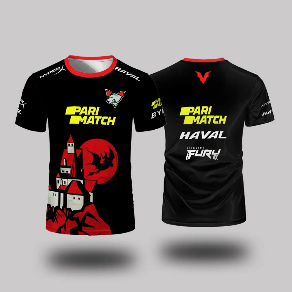 Virtus Pro Esports Club Uniforms Jersey CS2 DOTA2 R6 Apex Customized Training Tops Men Women Sports Breathable Casual T Shirts