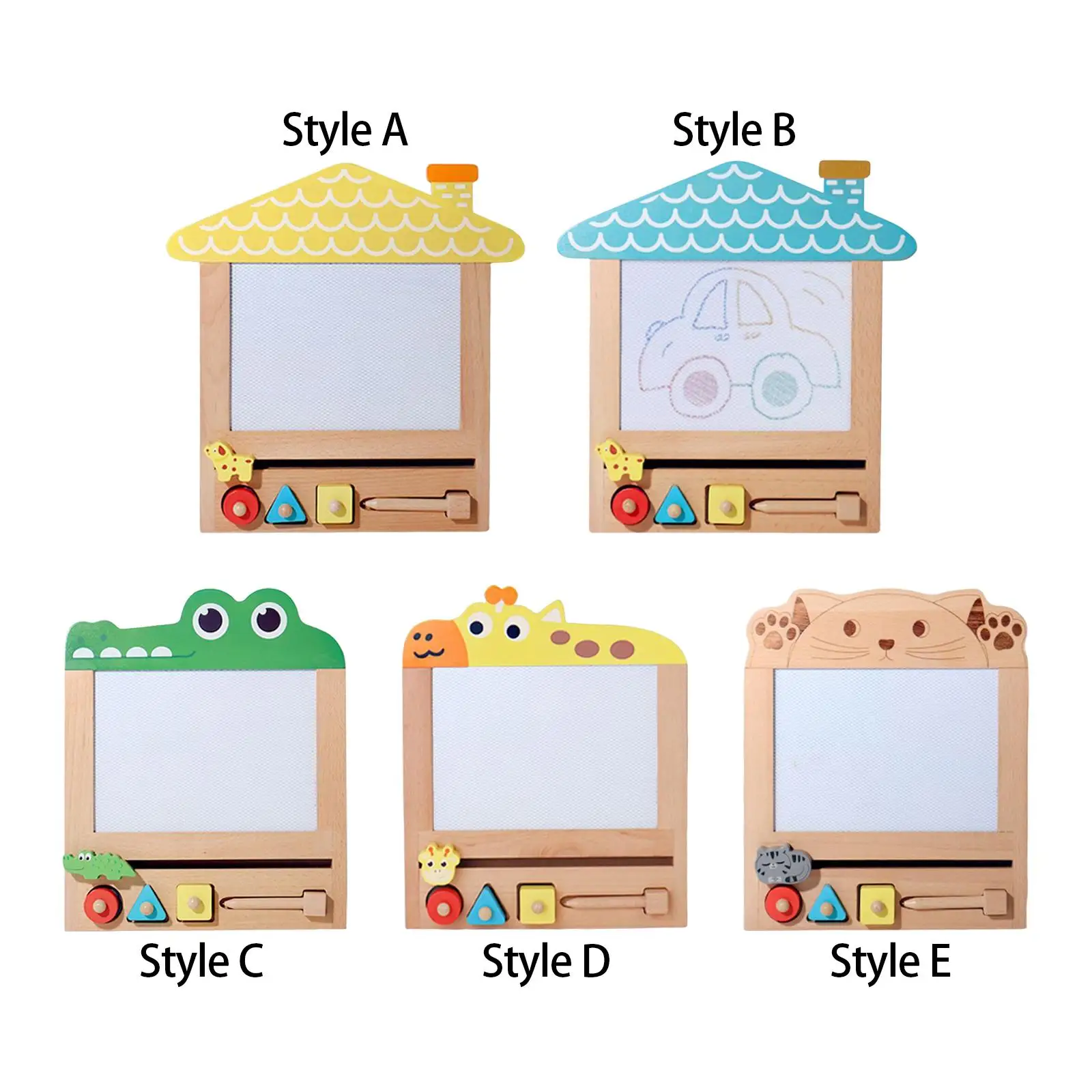 กระดานวาดภาพรถของเล่นเดินทางการเขียนภาพวาด Sketch Pad สําหรับเด็ก 1-2 ปีชายหญิงของขวัญวันเกิด