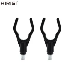 Hirisi 2 Pieces Carp Fishing Rod Rest Head For Fishing Bank Sticks Buzz Bar Fishing Tackle Tools