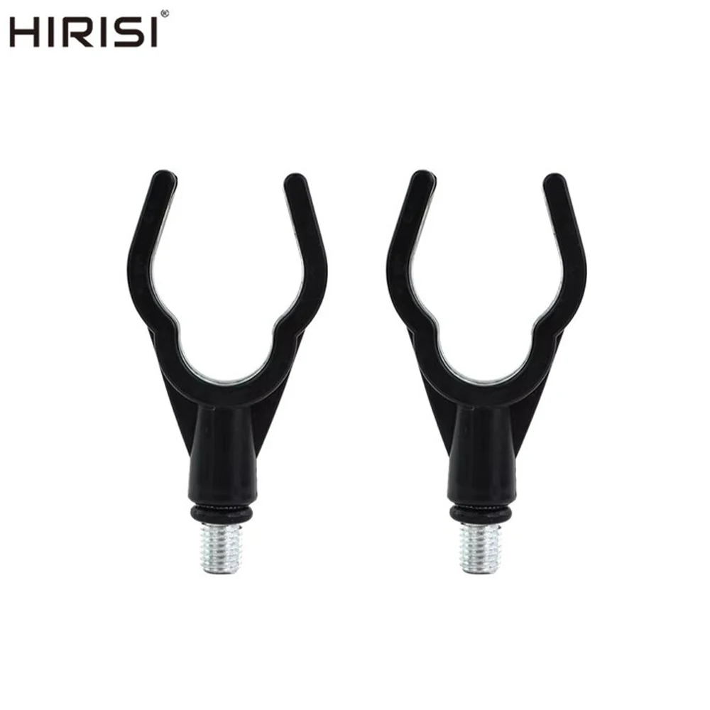 Hirisi 2 Pieces Carp Fishing Rod Rest Head For Fishing Bank Sticks Buzz Bar Fishing Tackle Tools