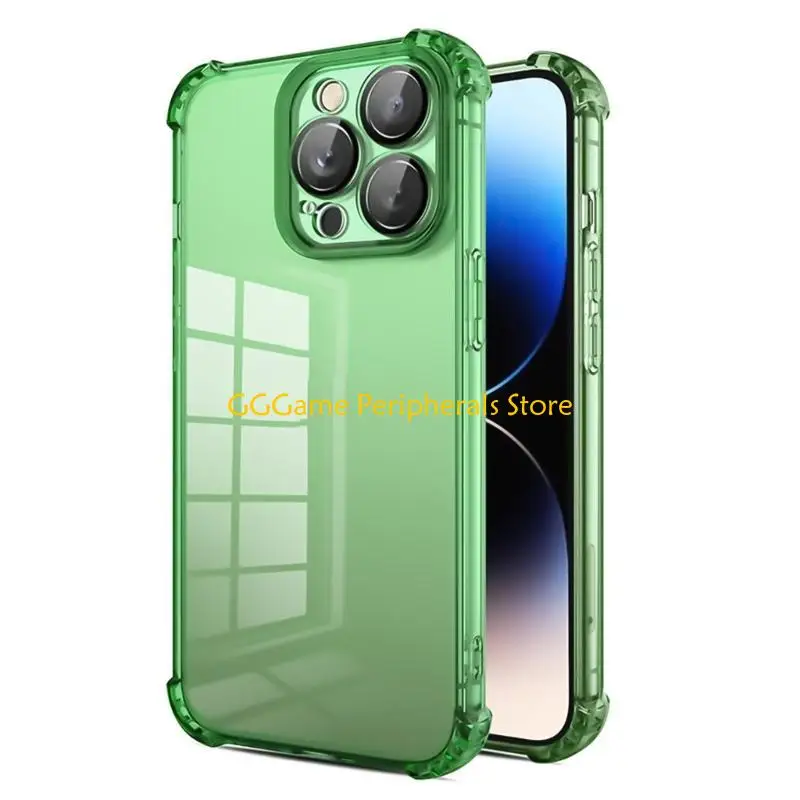 

U55B Protective Bumper Skin Clear Case Flexible Cover for Phone 12 Full Coverage Housing Scratch Resistant