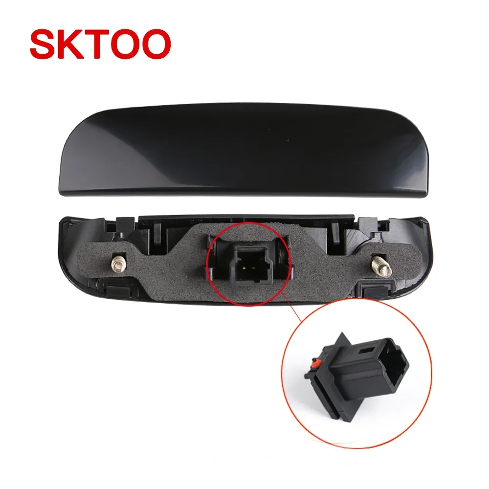 Black Tailgate Boot Micro Switch Rear Trunk Door Grab Handle Switch For Citroen C3 C4 C3 for Peugeot 206 307 308 407 6554V5