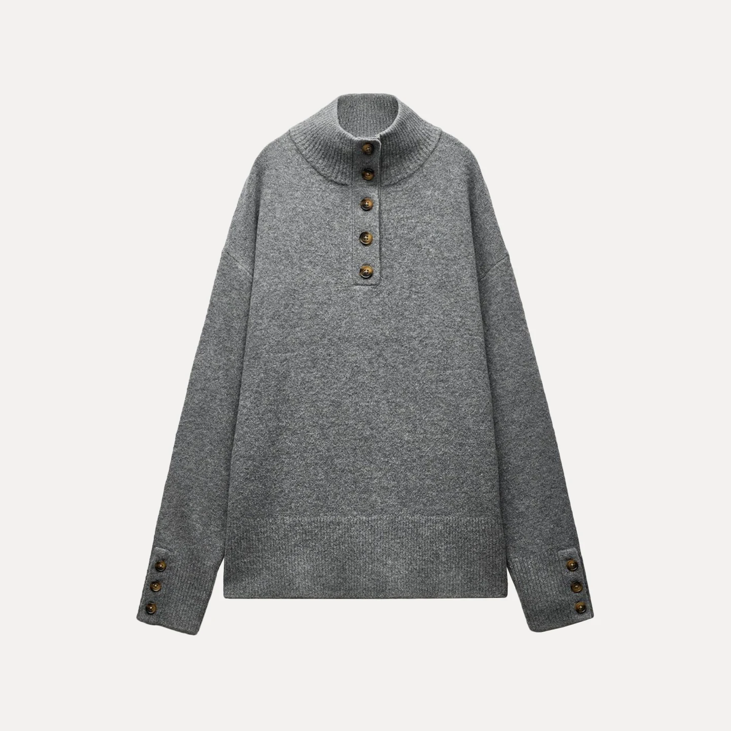 Z Women's Casual Long Sve Knitwear Faion Striped Stand Collar Leisure Knitted Top Autumn 2025 New Arrival