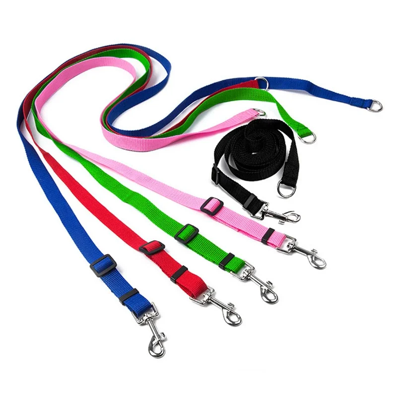 1.5m-50m Adjustable Pet Leash Long Training Rope Tracking Lead Durable Nylon Anti Tangle Safety Control Strap Outdoor Walking