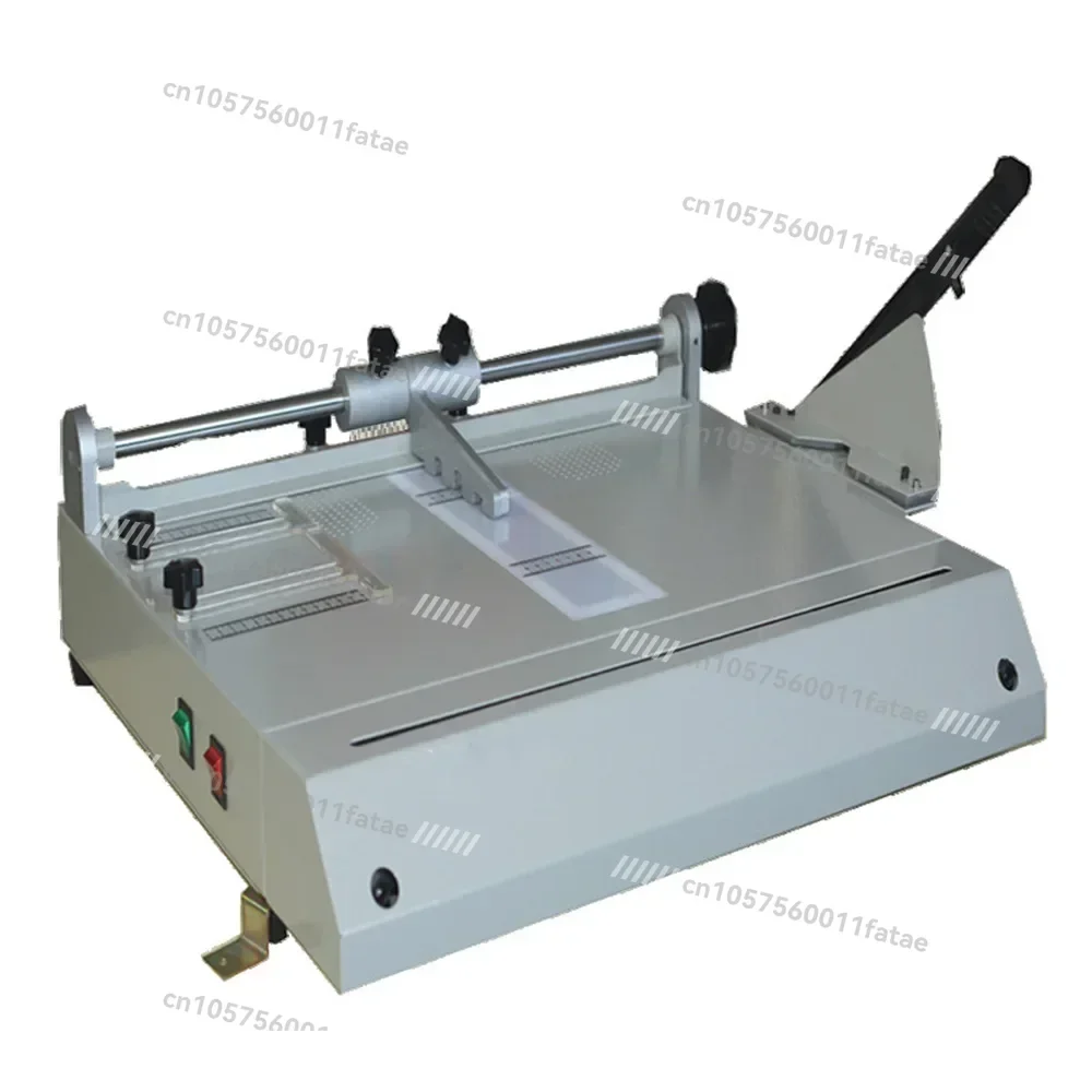 

Hardcover Case Maker, A4 Vertical Loading Book Cover Making Machine Hot 600 * 520 Mm