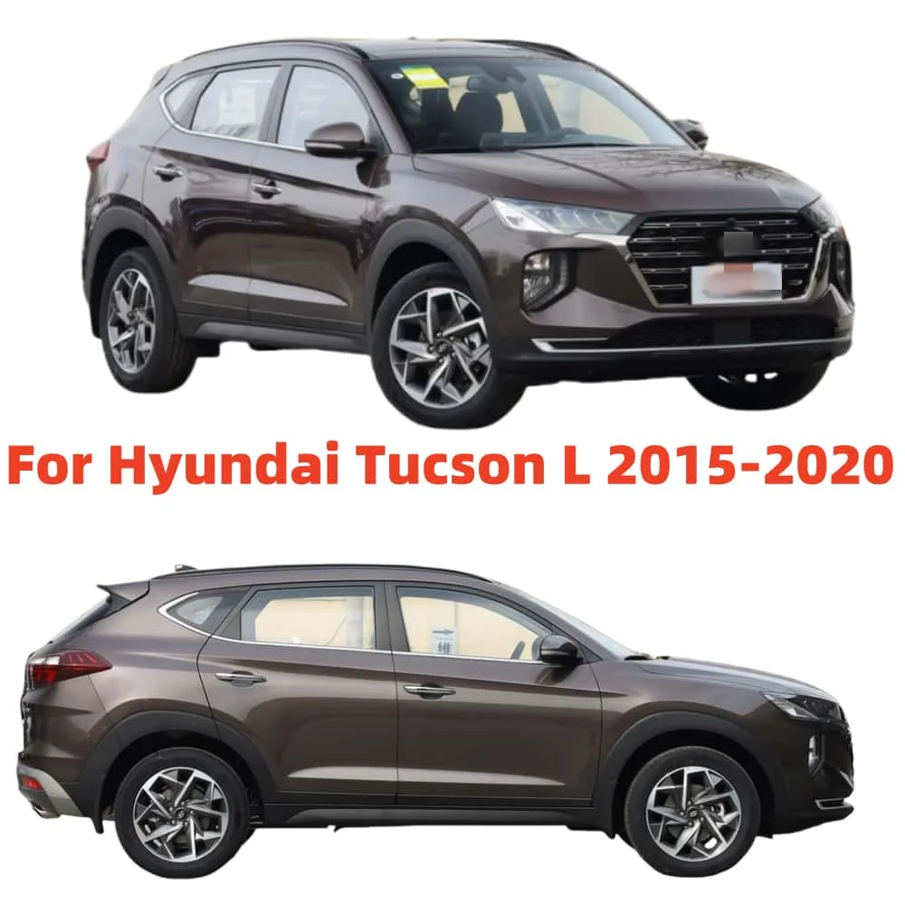 For Hyundai Tucson L 2015 2016 2017 2018 2019 2020 Car Accessories Door Window Visor Deflector Awnings Shelters Sun Rain Guard