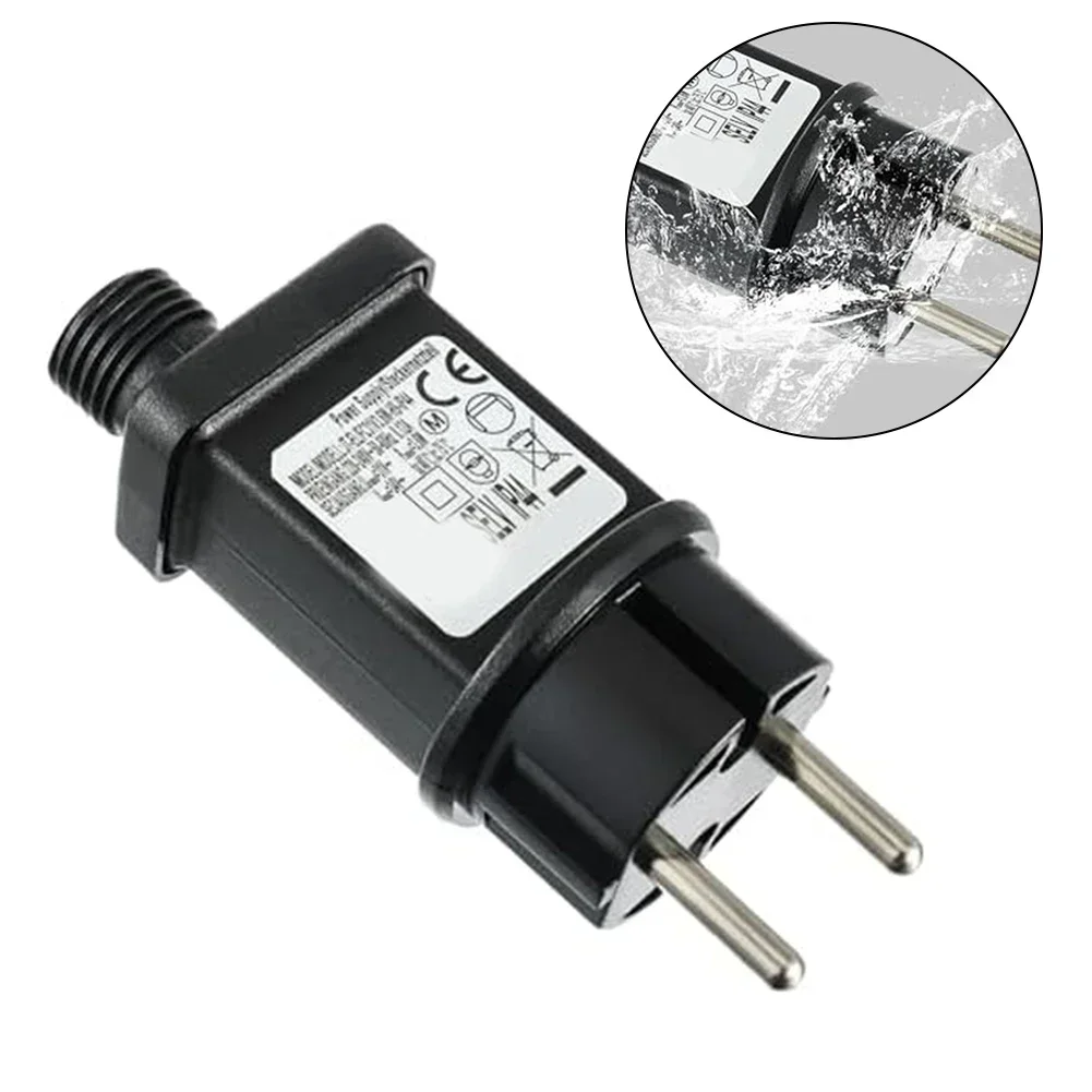 

31 В 3, 6 Вт, вилка трансформатора с функцией таймера для рождественских огней и гирлянд, 8 режимов для внутреннего и наружного использования