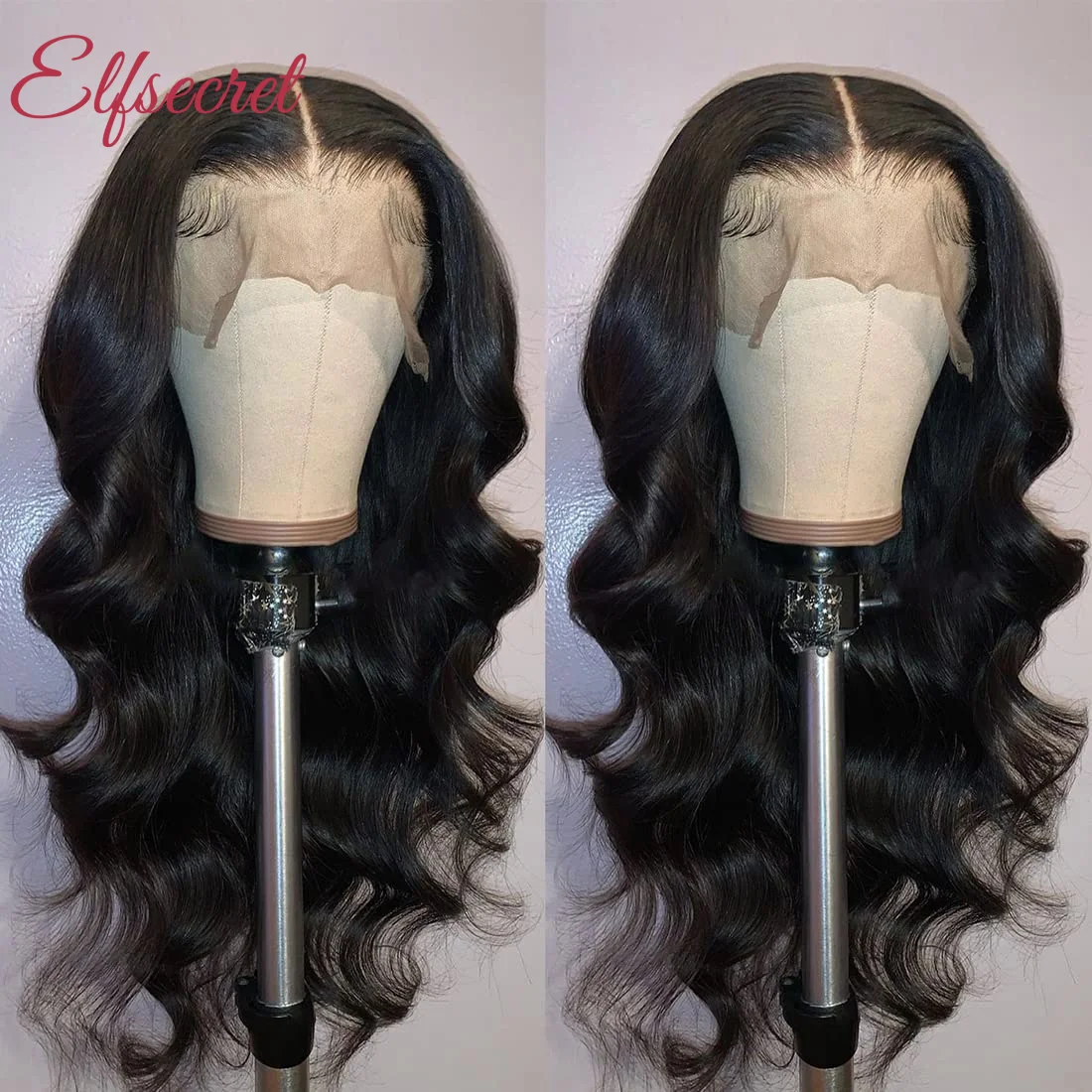 

Объемная волна 13x6 Hd Парик из натуральных волос на кружеве Бразильский предварительно выщипанный 13x4 Прозрачный парик фронта шнурка для женщин Готов к ношению