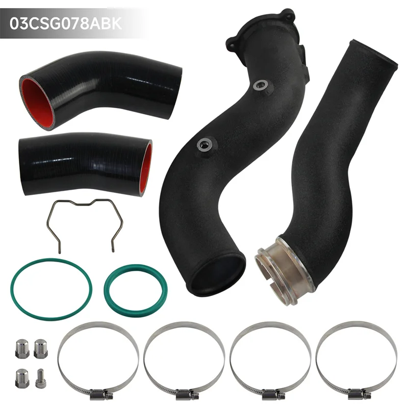 Intercooler Turbo Charge Pipe Kit For BMW G20 G22 G28 Z4 B48 320i 330i 420i 430i G28 2019+ 2.0L Turbo Performance Black