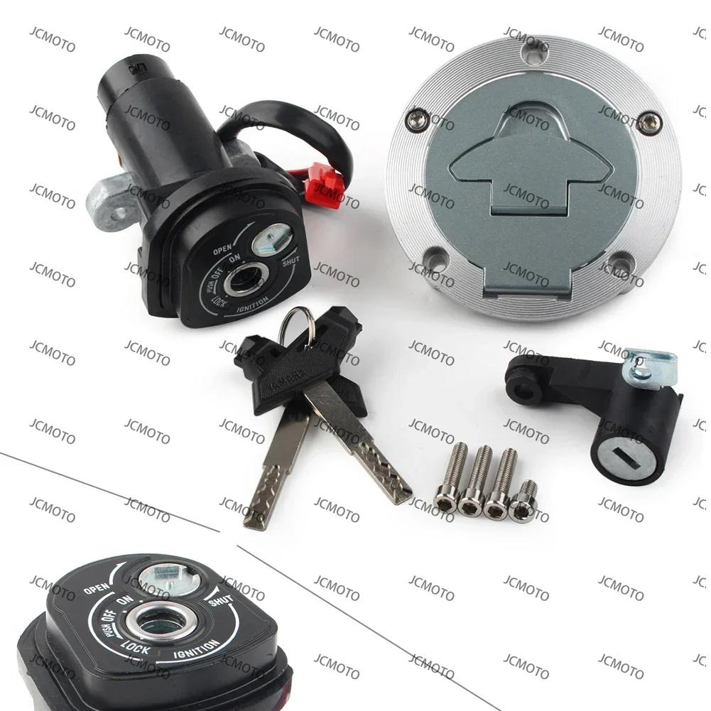 

For Yamaha R15 MT15 2015 2016 12V 1set Motorcycle Ignition Key Switch Seat Lock Fuel Tank Gas Cap Cover Set Kits