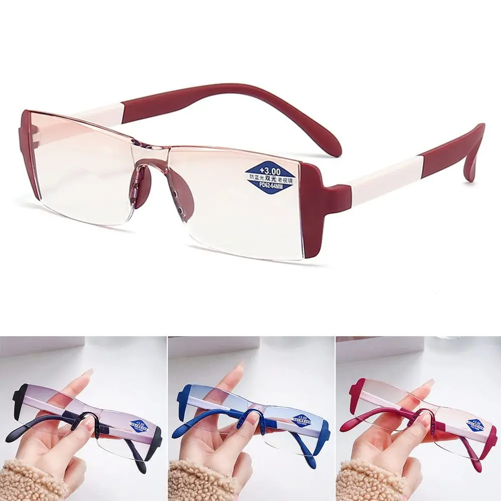 Resin Lens Presbyopia Eyeglasses High-definition Anti Glare Reading Glasses Anti Blue Light +1.0~+4.0 Computer Eyeglasses