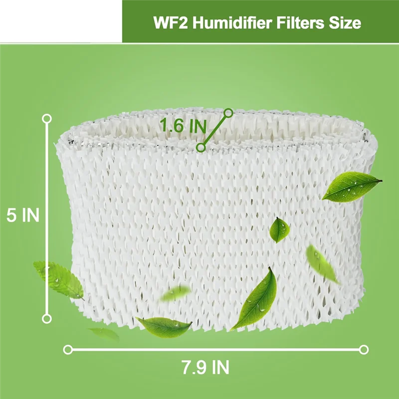 ABJO-Vicks Humidifier Filter Replacement For Kaz For Vicks Wf2 V3100 V3500N V3500 V3700 V3800 V3900 Kaz 3020 Sunbeam 1118 Series