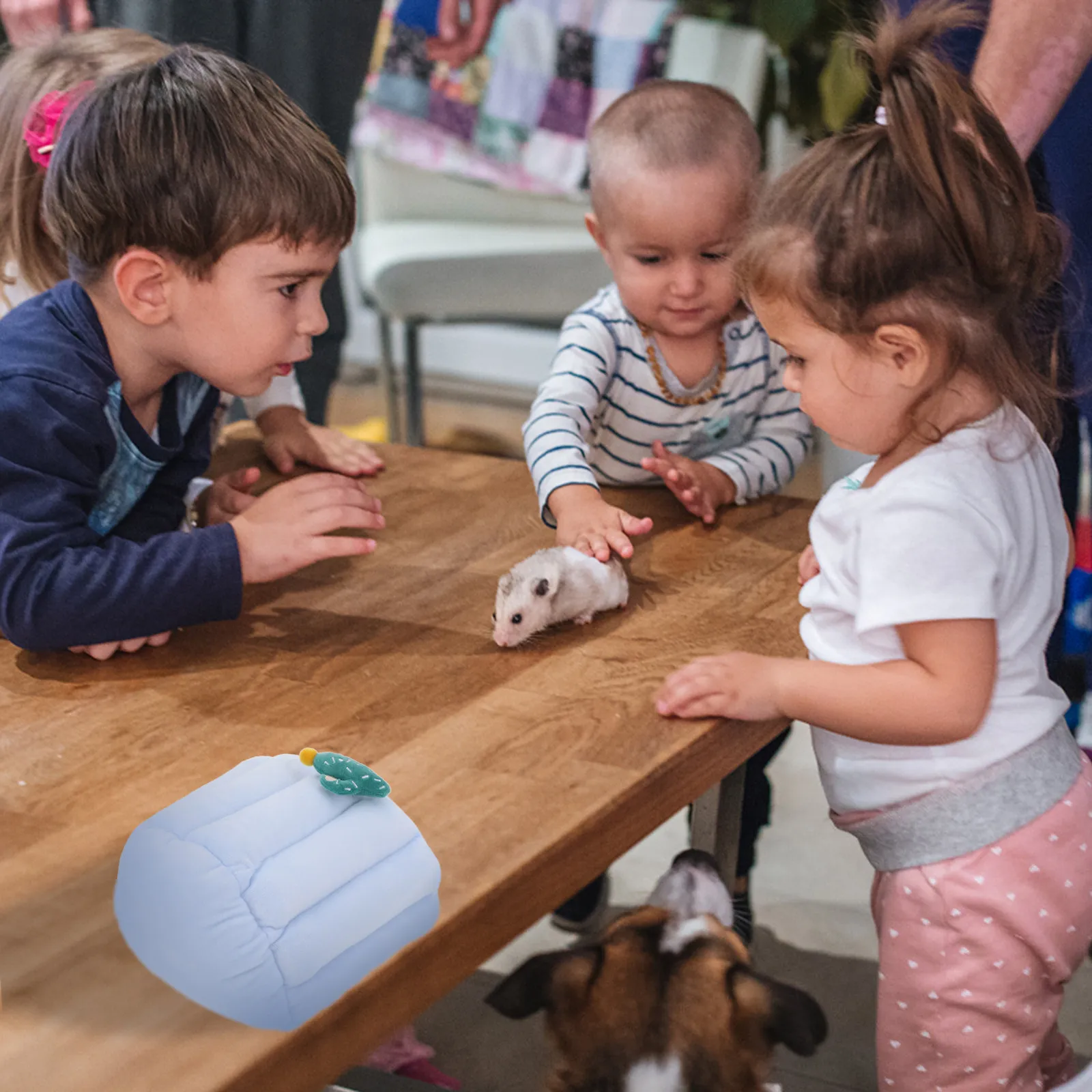 1Pcs Premium Warm Cotton Nest for Hamster Squirrel Mice Small Pets Indoor Outdoor Travel Use Sofa Bed Car Floor Winter Pet House