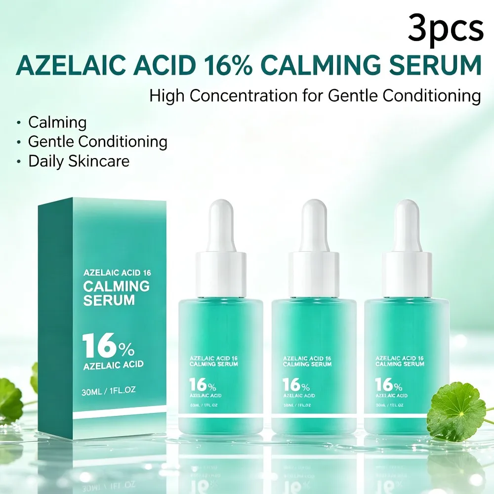 Refreshing Hydrating Soothing Serum Azelaic Acid Lightweight Calming Shrinks Pores Essence Increase Elasticity Skin Care 30ml