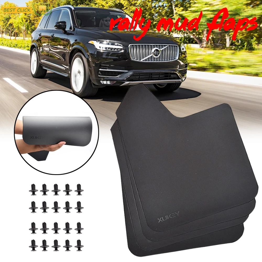 Para volvo s60 xc90 v40 v40 v50 v60 s40 s80 xc60 xc70 xc nissan qashqai X-TRAIL rally mud flaps mudflaps respingo guardas para-lamas