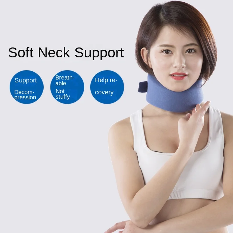 Semi-rigid torticollis fixation correction cervical brace cervical circumference cervical spine cover with neck and neck support